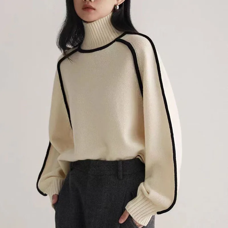 Cleevanzo™ | Pull à col roulé confortable
