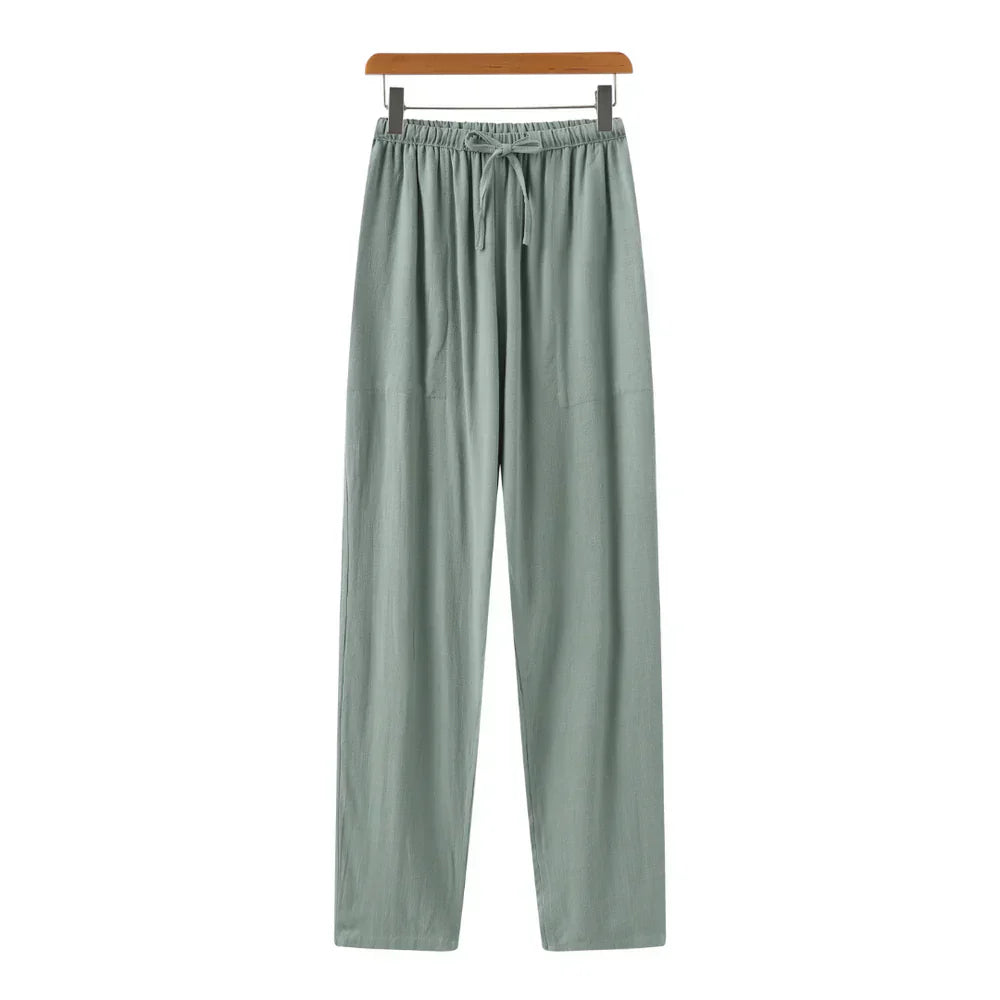 Cleeff™ | Linnen Slim Fit Pantalon