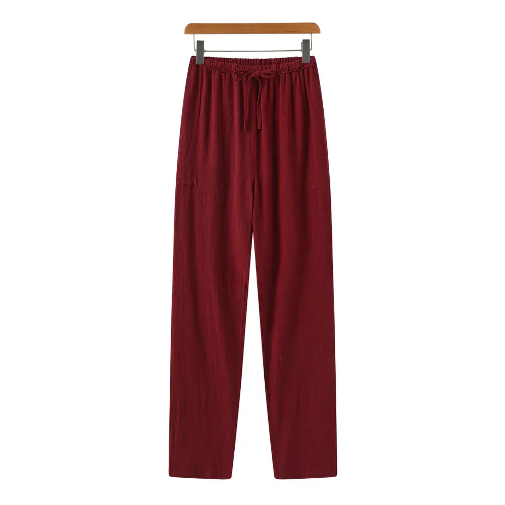 Cleeff™ | Linnen Slim Fit Pantalon