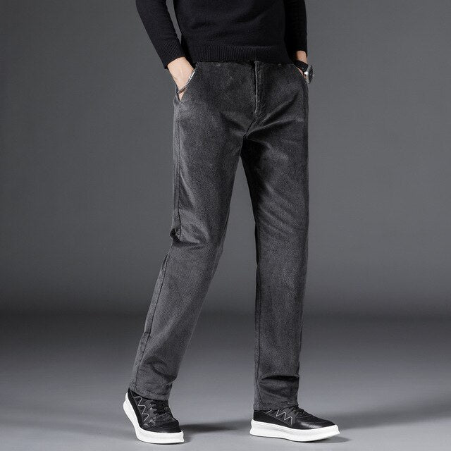 Cleeff™ | Corduroy met middelhoge taille
