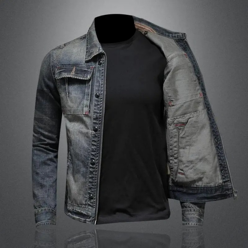 André - Veste en Jean Classique