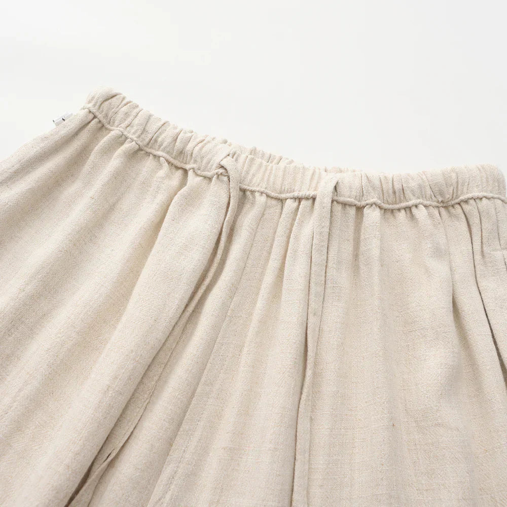 Cleeff™ | Linnen Slim Fit Pantalon