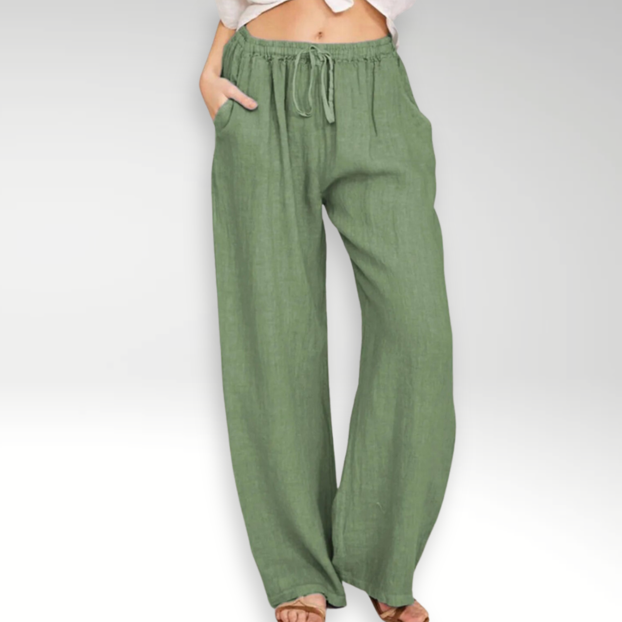 Cleevanzo™ | Pantalon confort à jambe large