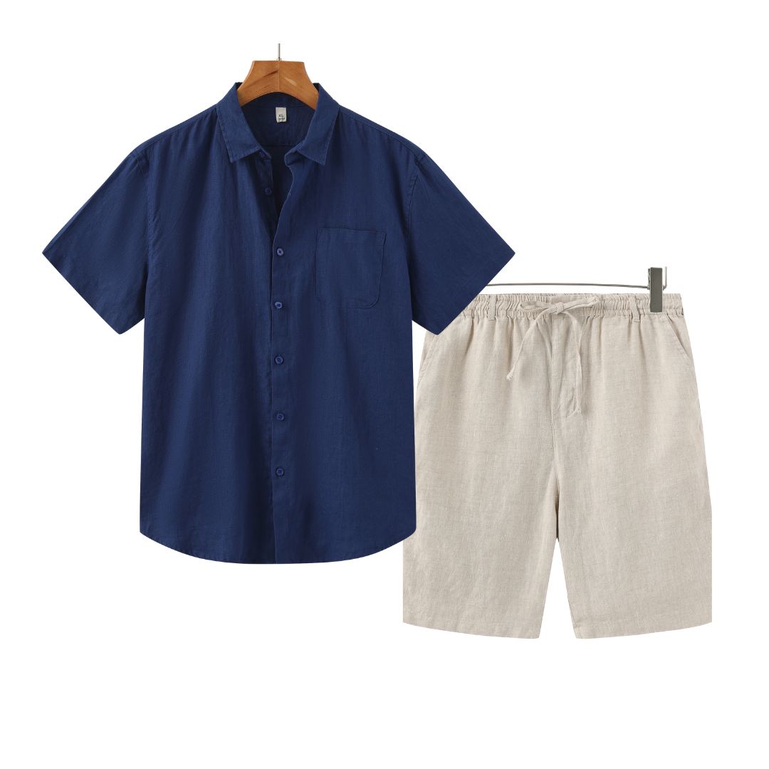 Cleeff™ | Linnen Combo Korte Broek