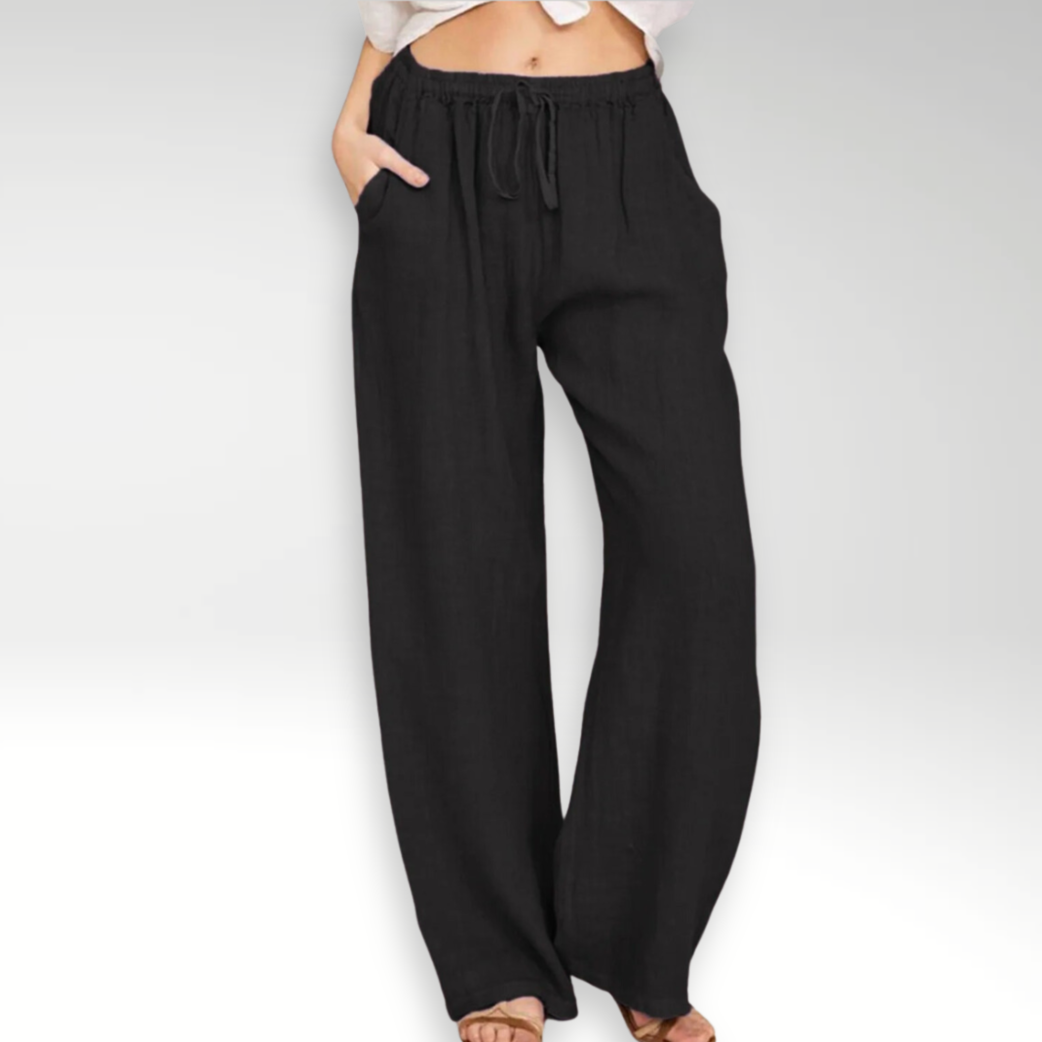 Cleevanzo™ | Pantalon confort à jambe large