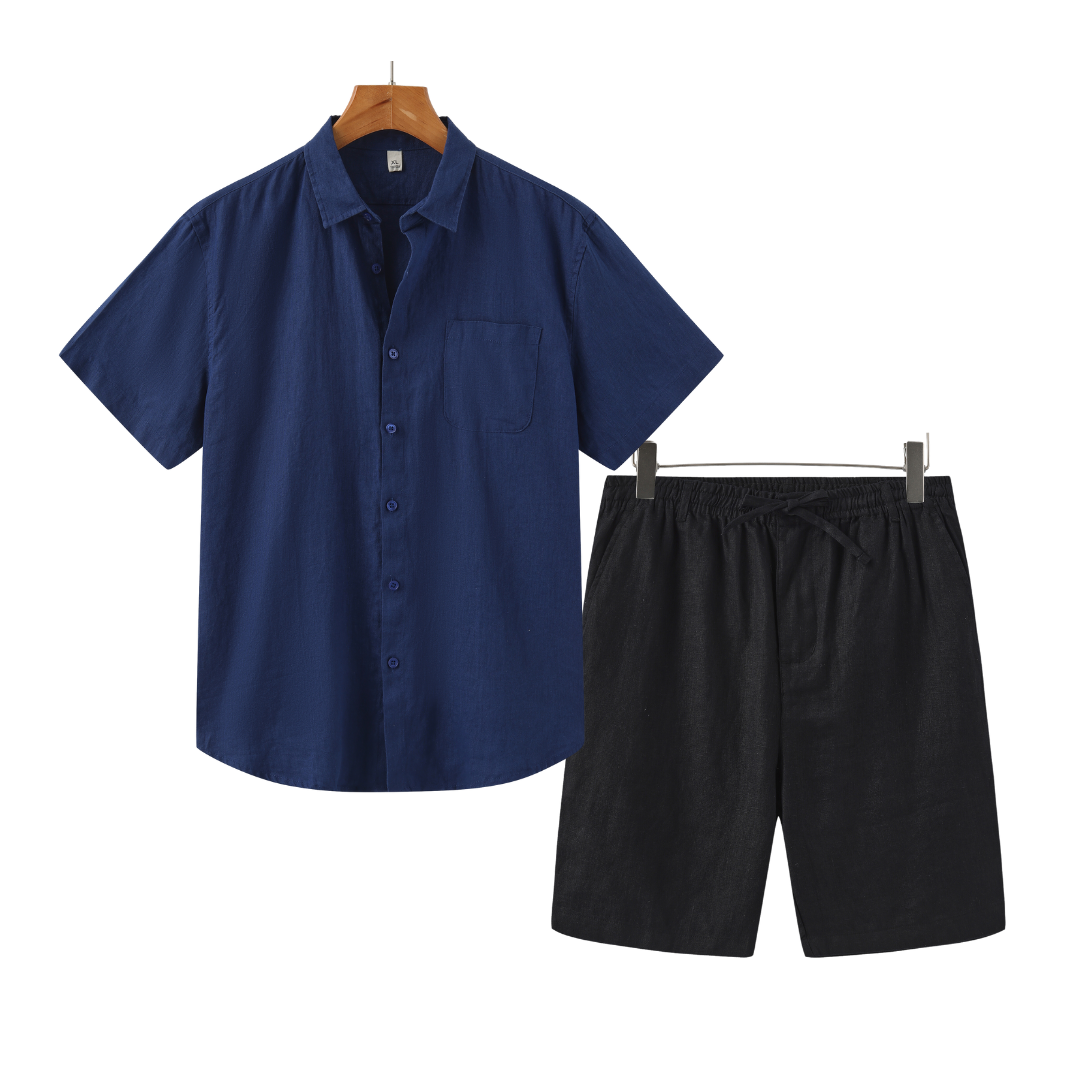 Cleeff™ | Linnen Combo Korte Broek