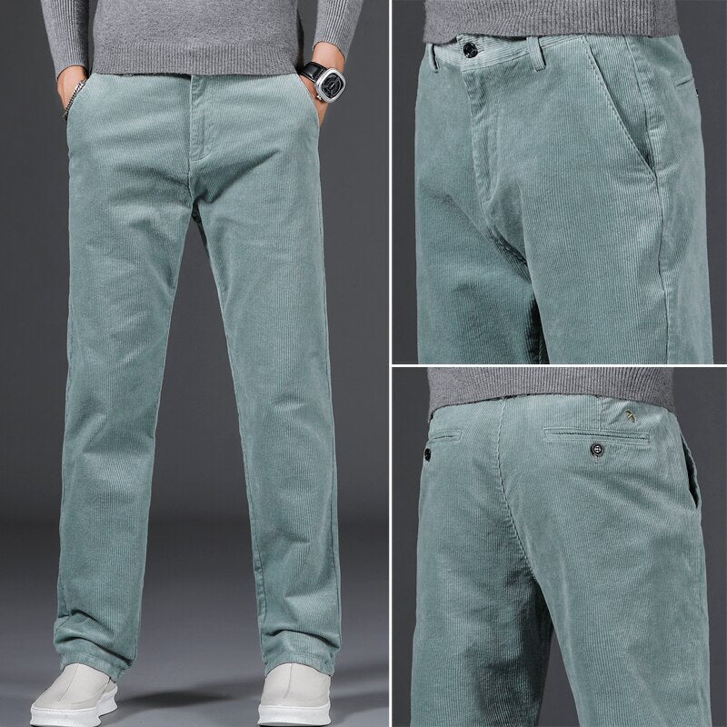 Cleeff™ | Corduroy met middelhoge taille