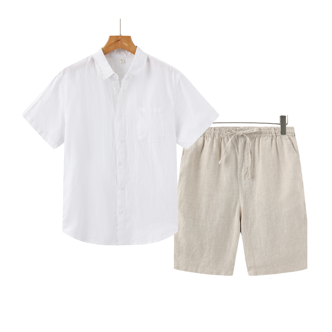 Cleeff™ | Linnen Combo Korte Broek