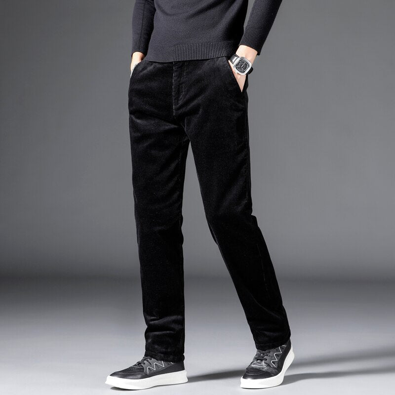 Cleeff™ | Corduroy met middelhoge taille