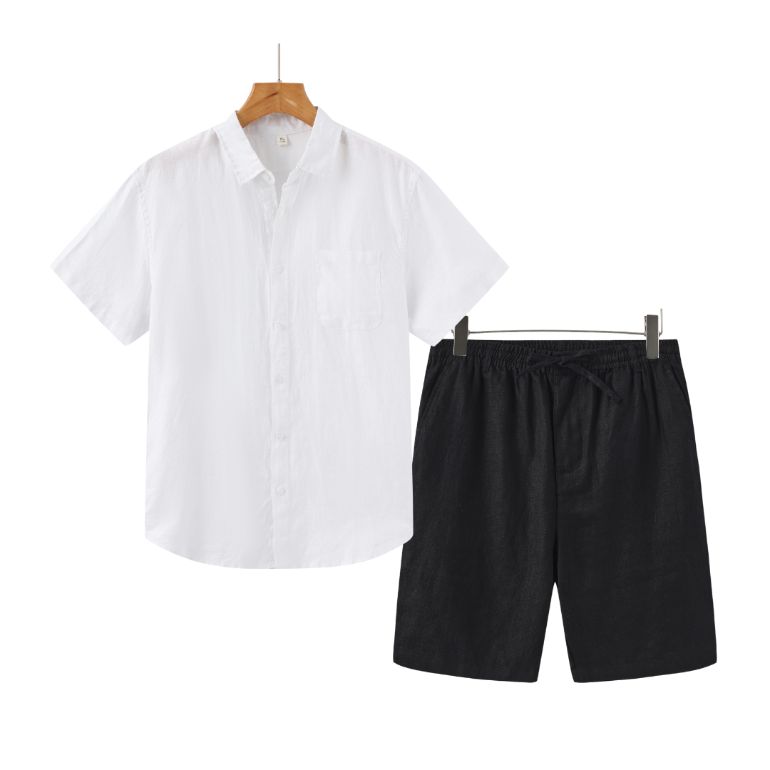 Cleeff™ | Linnen Combo Korte Broek