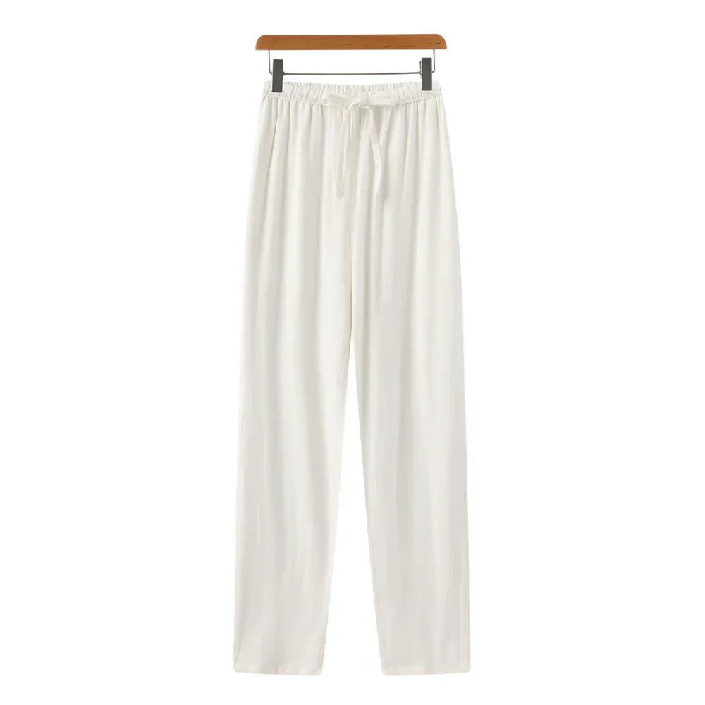 Cleeff™ | Linnen Slim Fit Pantalon