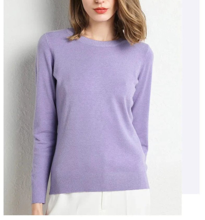 Cleevanzo™ | Pull confort en laine essentiel