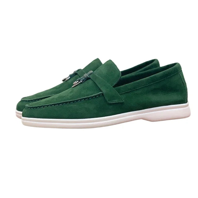 Cleeff™ | Suède dames loafers