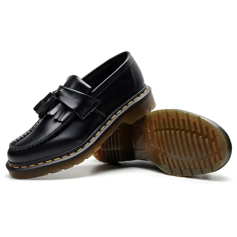 Cleeff™ | Oude geld leren loafers