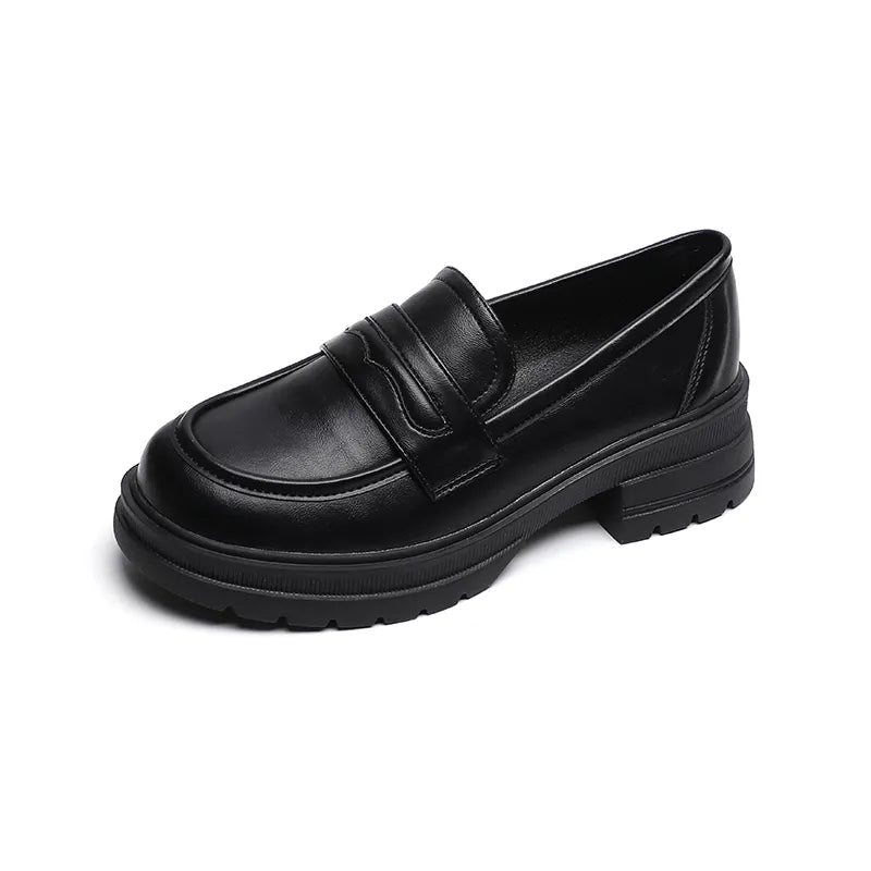 Cleeff™ | Oude geld leren loafers
