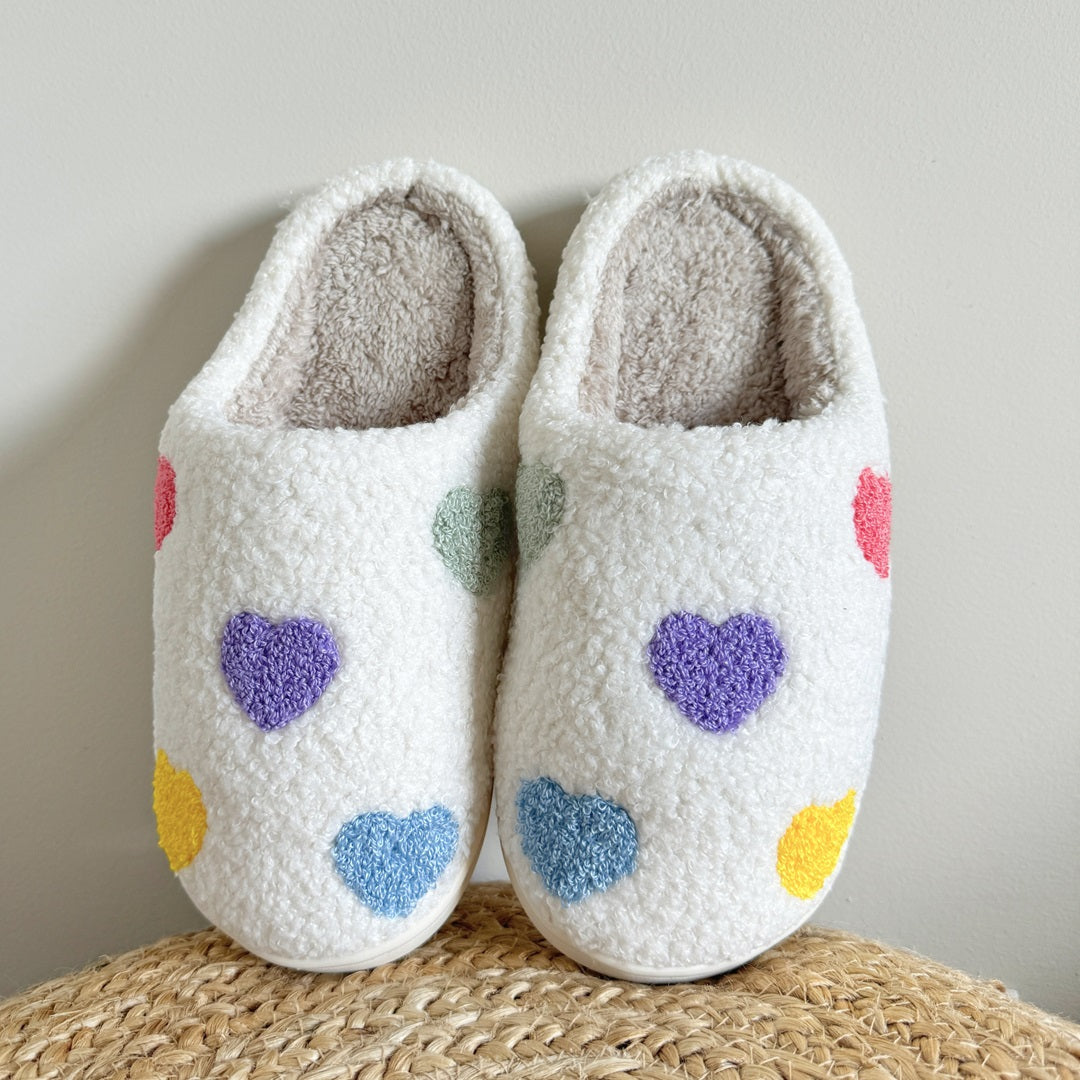 Cleevanzo™ | Colourful Heart Slippers
