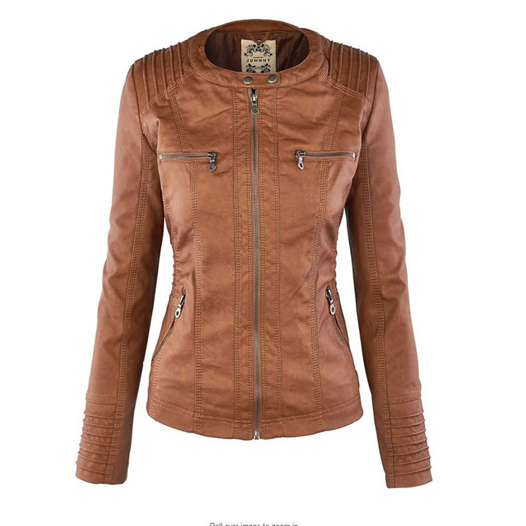 Cleevanzo™ | La veste en cuir élégante et unique