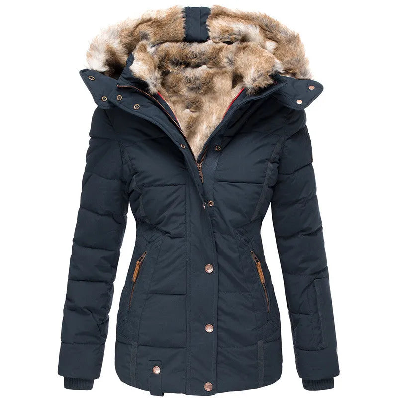 Cleevanzo™ | Manteau d'hiver chaud avec doublure en fourrure