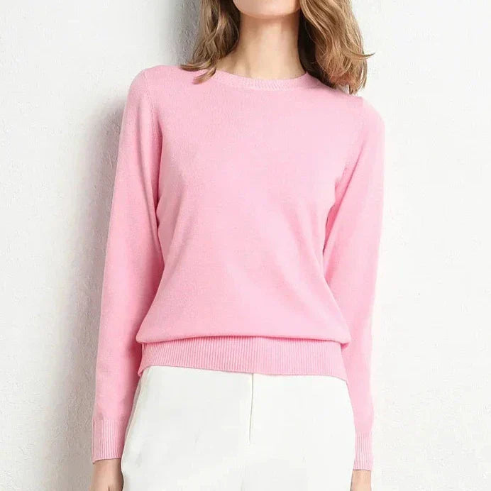 Cleevanzo™ | Pull confort en laine essentiel
