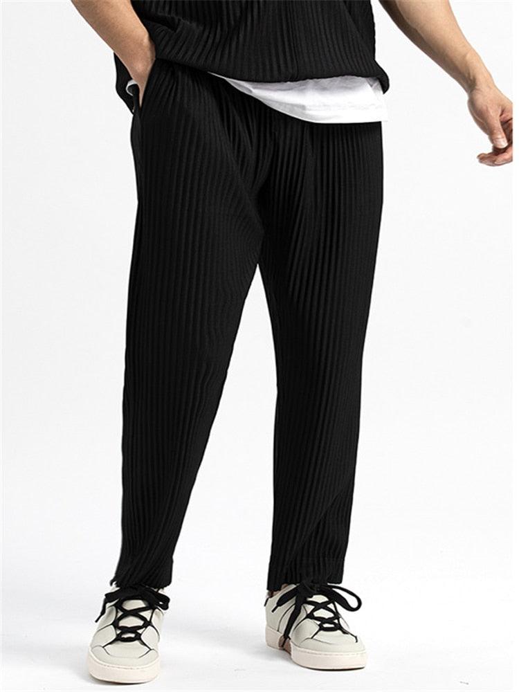 Cleeff™ | Geribde Katoenen Pantalon
