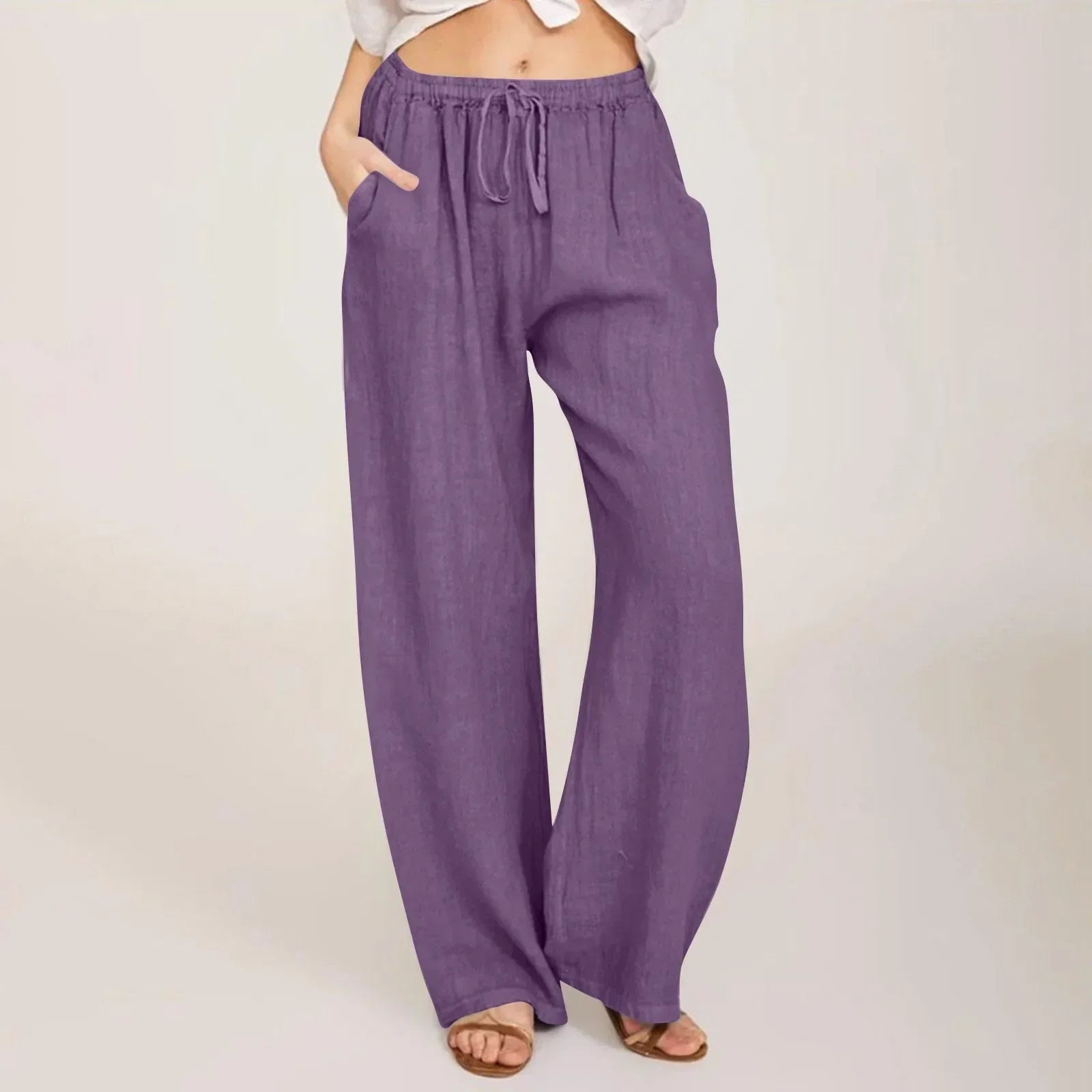 Cleevanzo™ | Pantalon confort à jambe large