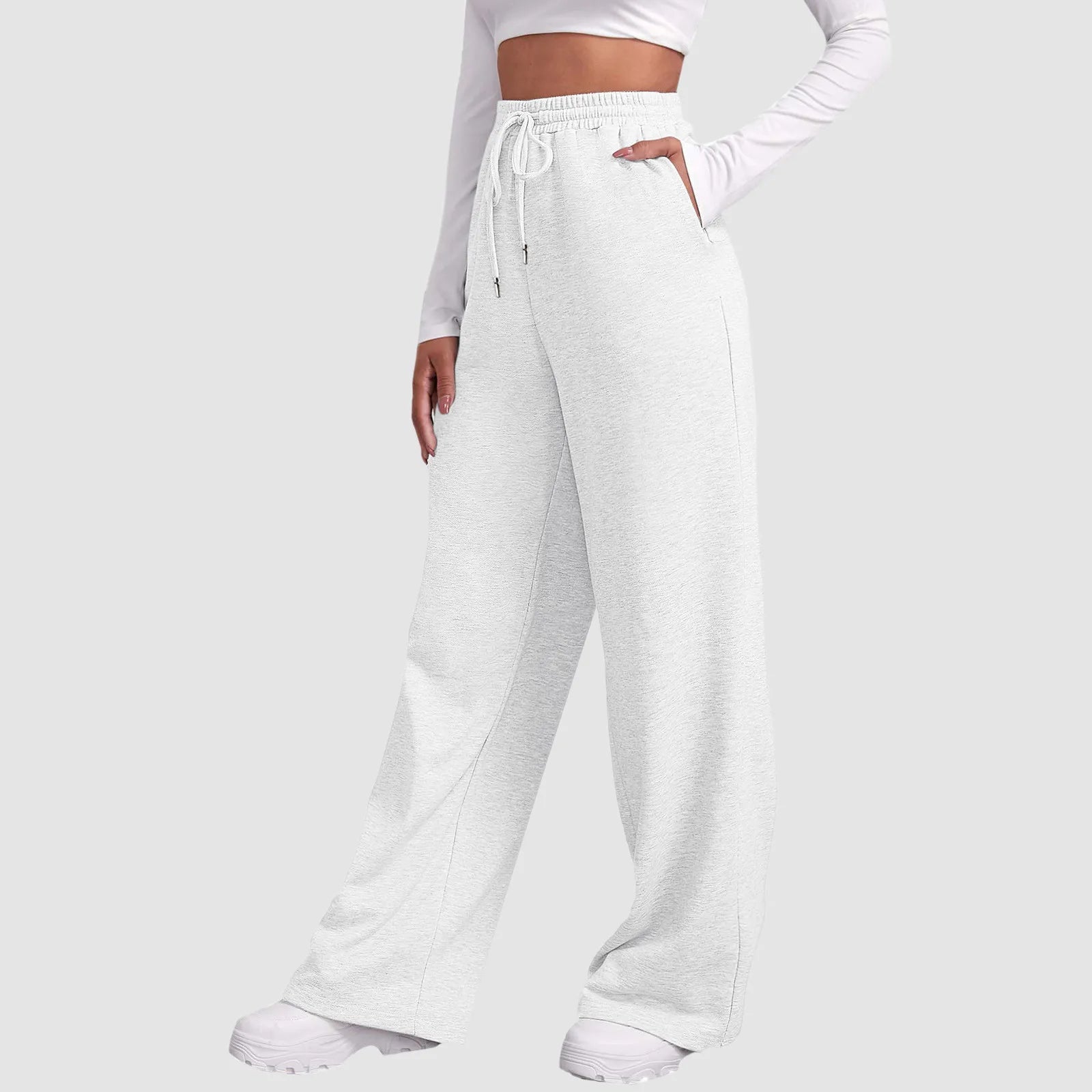 Cleevanzo™ | Joggers à jambe large et coupe décontractée