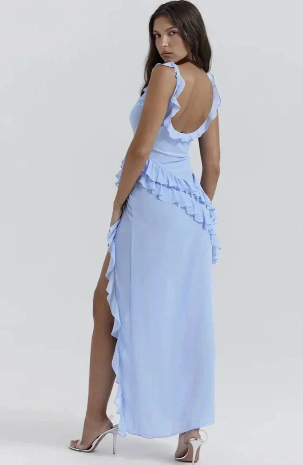 Cleevanzo™ | Robe élégante avec jambes ouvertes