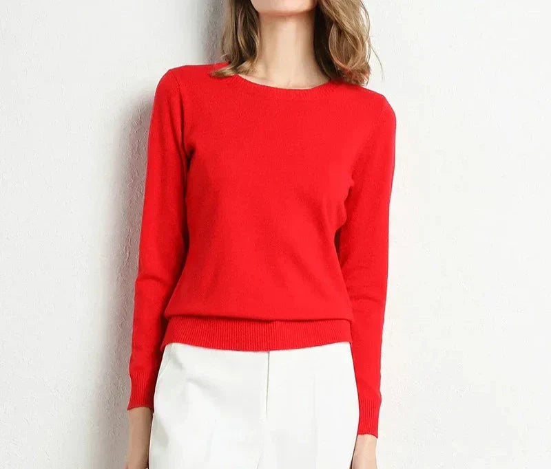 Cleevanzo™ | Pull confort en laine essentiel