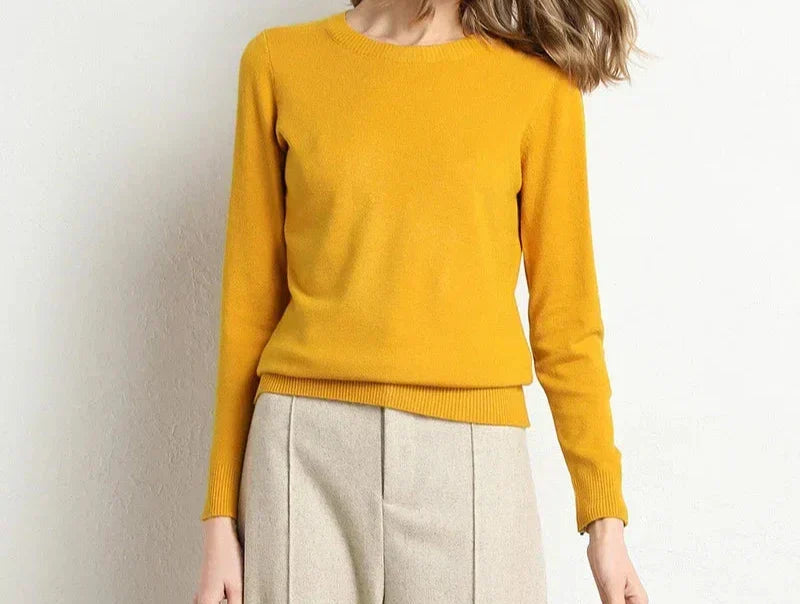 Cleevanzo™ | Pull confort en laine essentiel