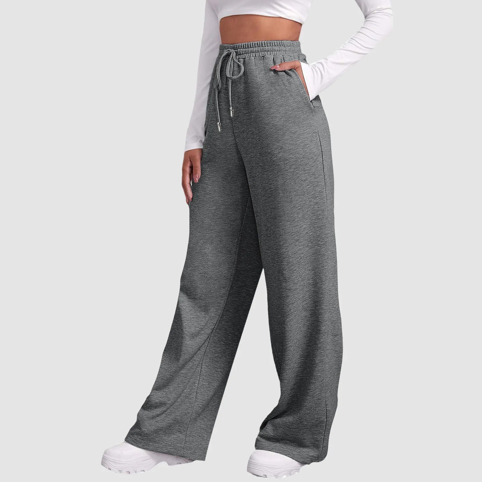 Cleevanzo™ | Joggers à jambe large et coupe décontractée