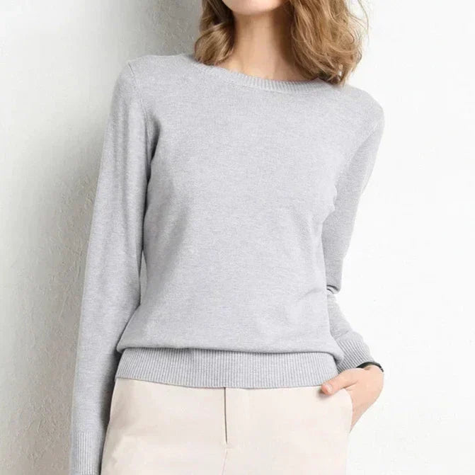 Cleevanzo™ | Pull confort en laine essentiel