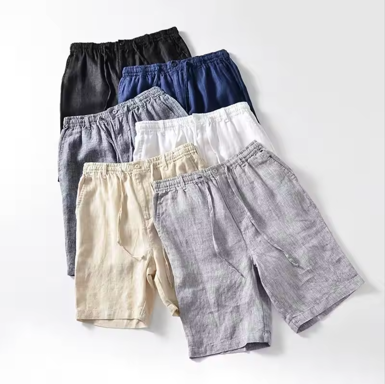 Cleeff™ | Linnen Korte Broek