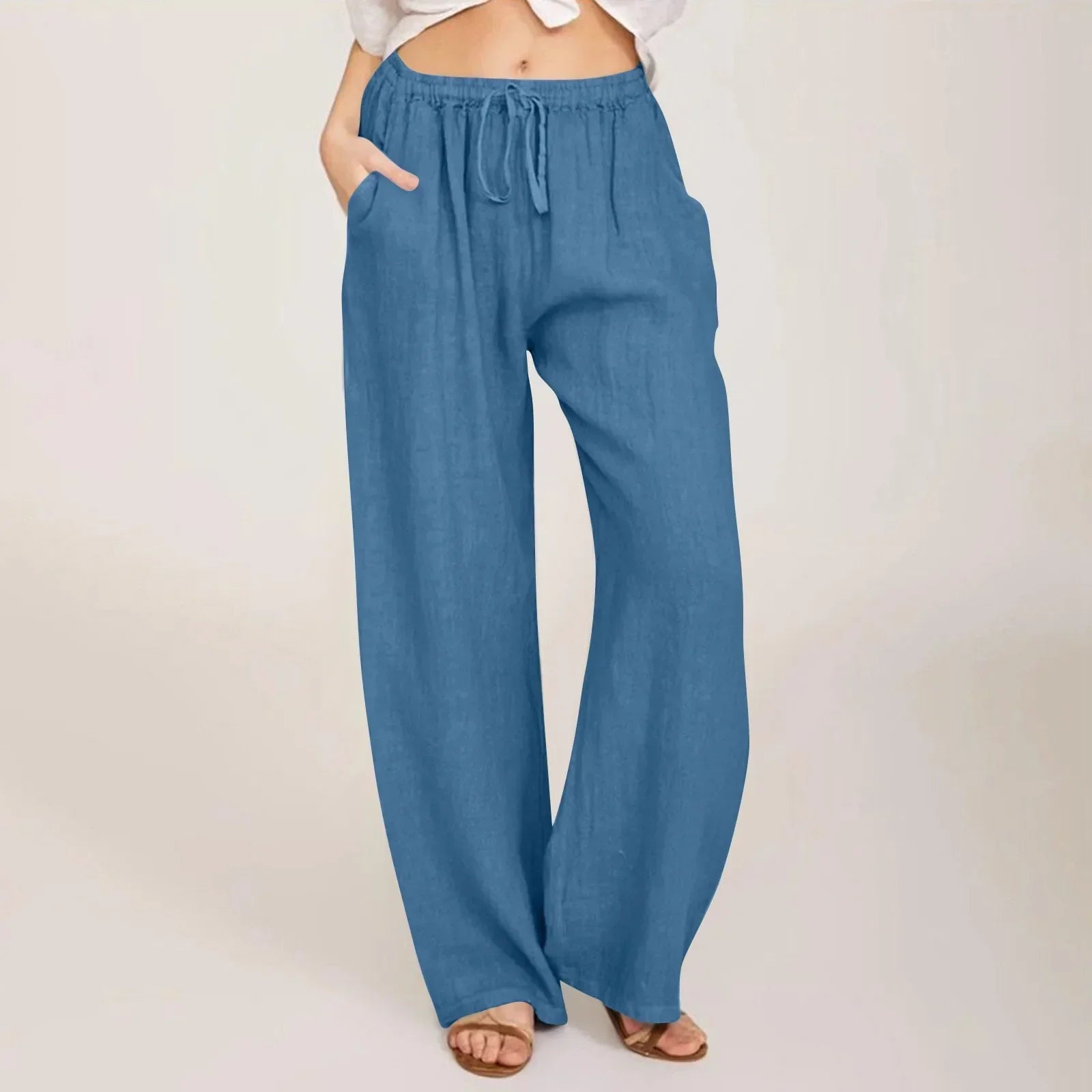 Cleevanzo™ | Pantalon confort à jambe large