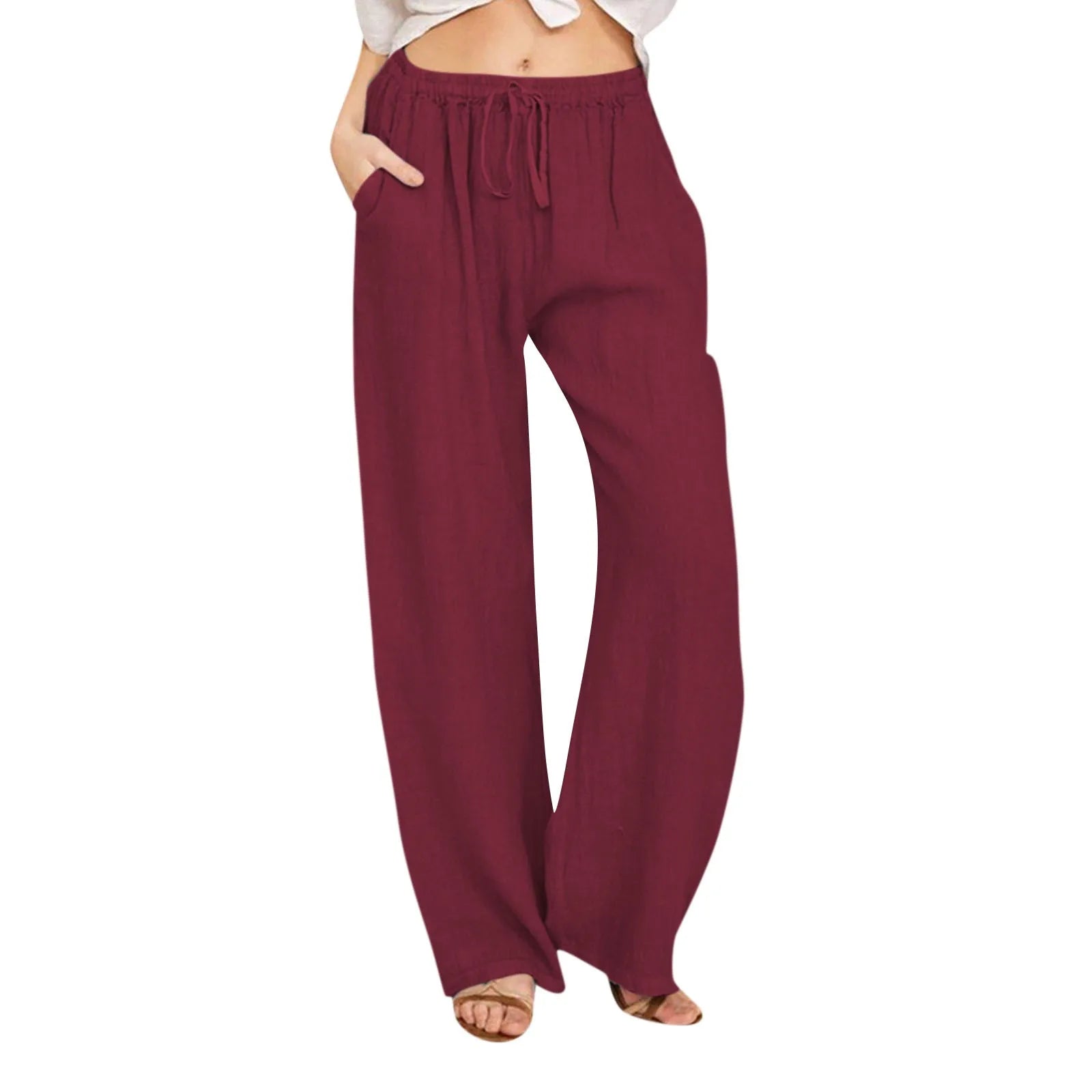 Cleevanzo™ | Pantalon confort à jambe large