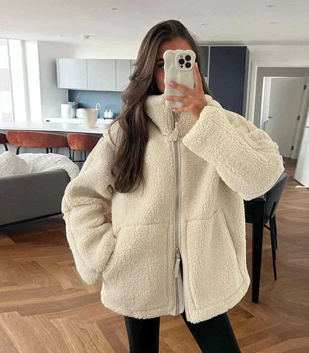 Cleevanzo™ | Veste Teddyfleece