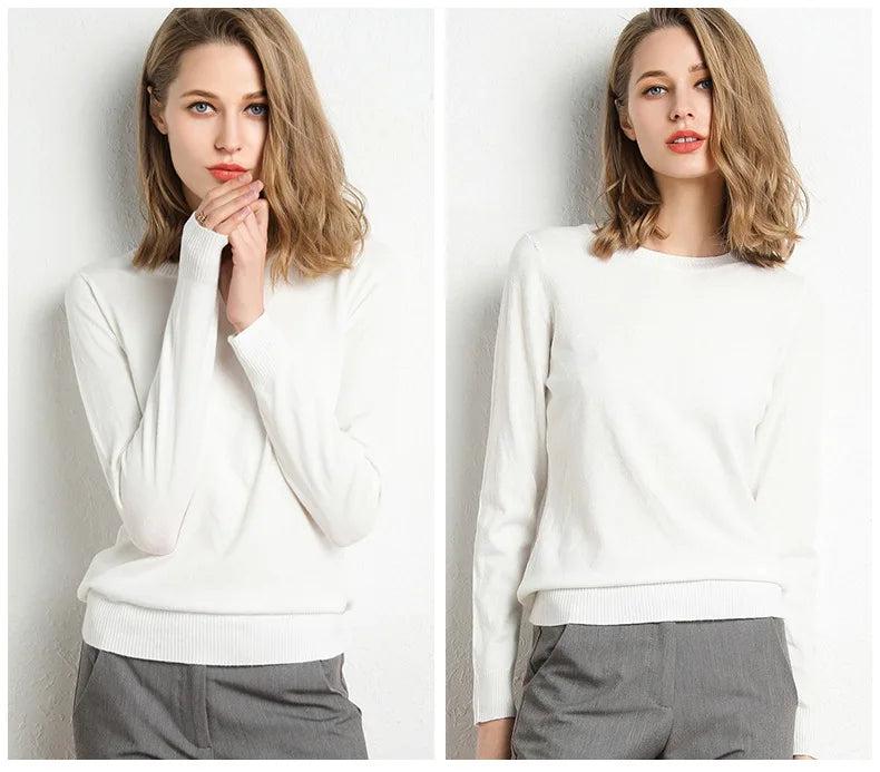 Cleevanzo™ | Pull confort en laine essentiel