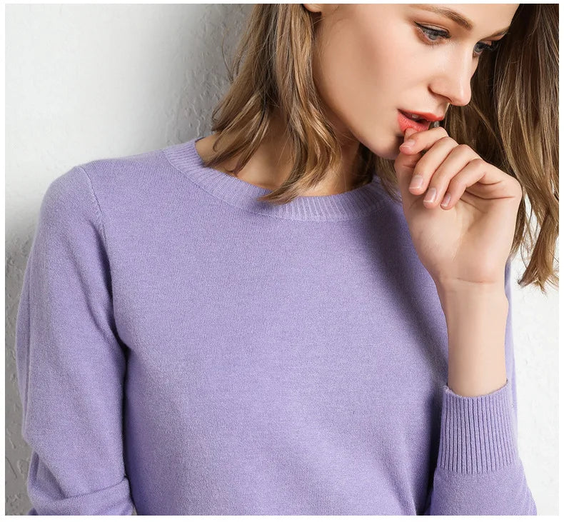 Cleevanzo™ | Pull confort en laine essentiel