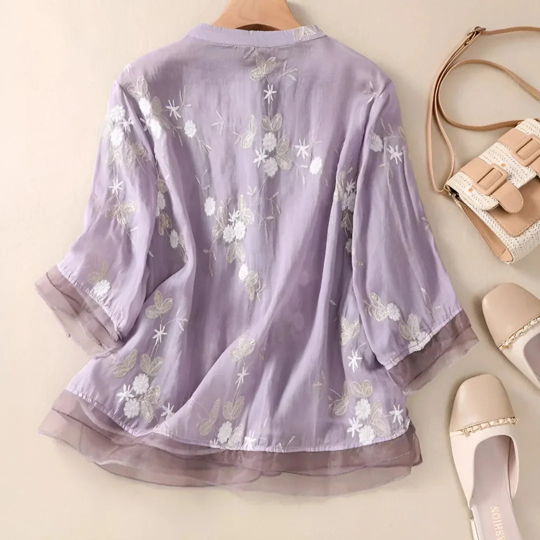 Cleevanzo™ | Blouse brodée