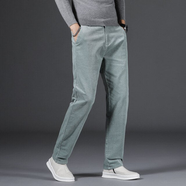 Cleeff™ | Corduroy met middelhoge taille