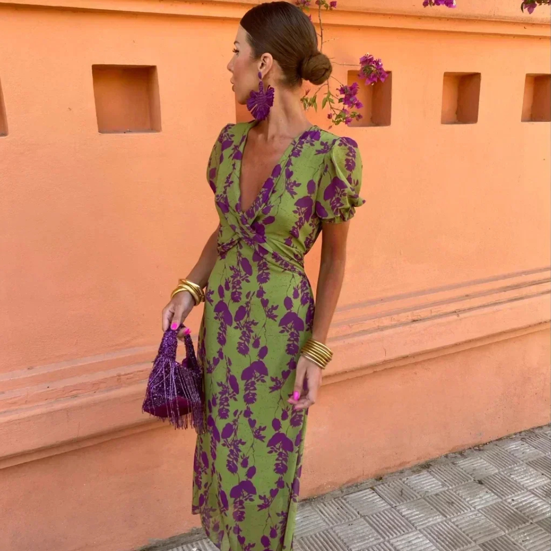 Cleevanzo™ | Zoé - Robe d'été sophistiquée