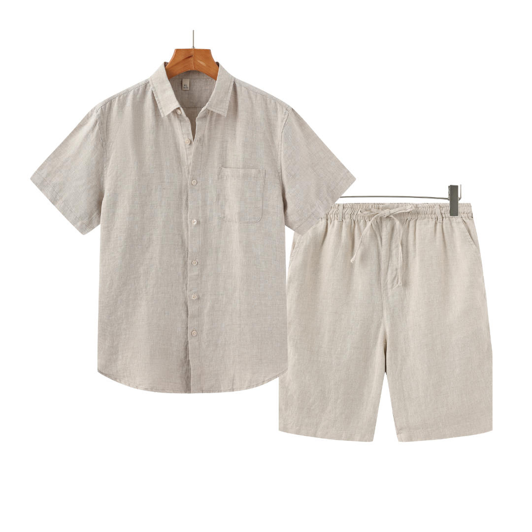 Cleeff™ | Linnen Combo Korte Broek