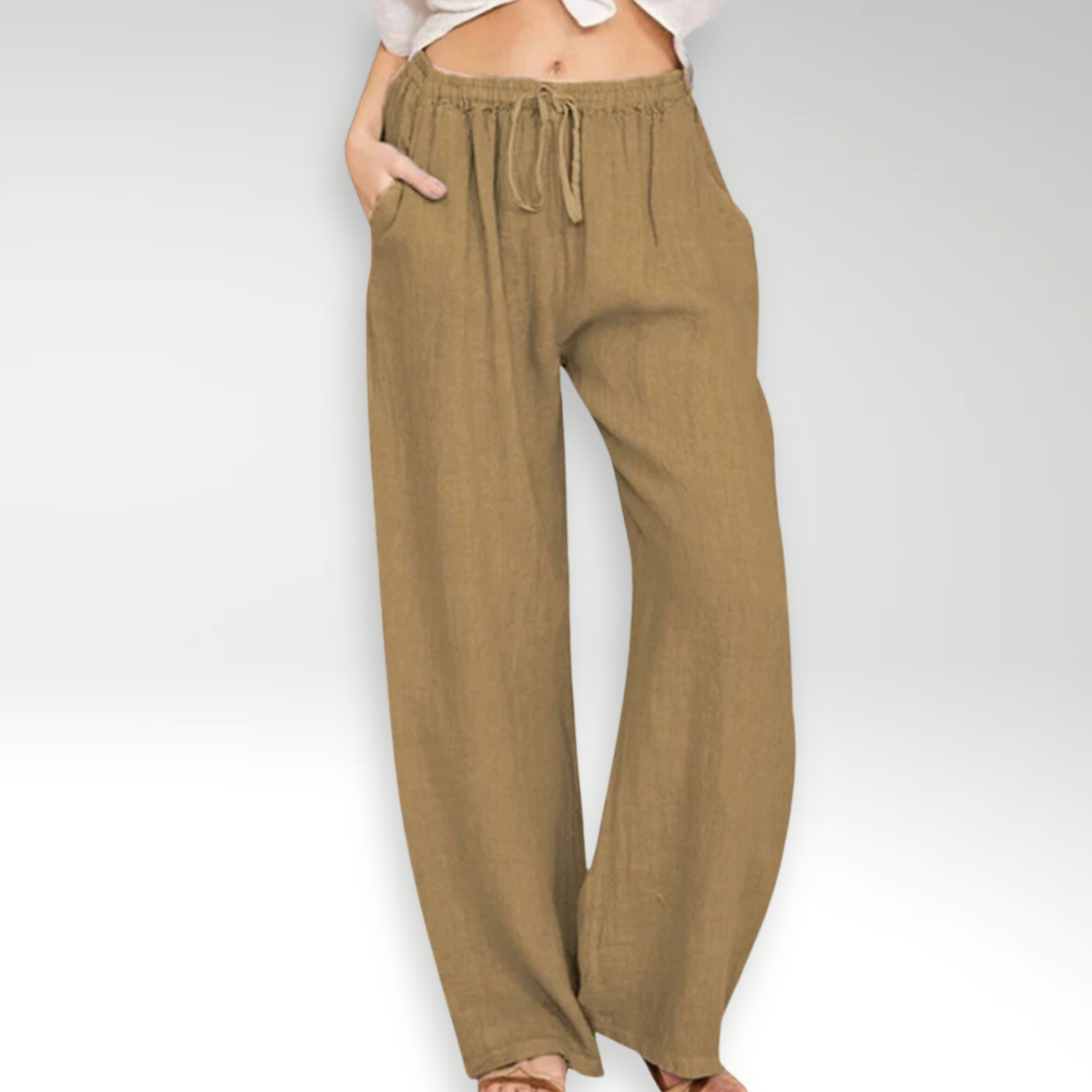 Cleevanzo™ | Pantalon confort à jambe large
