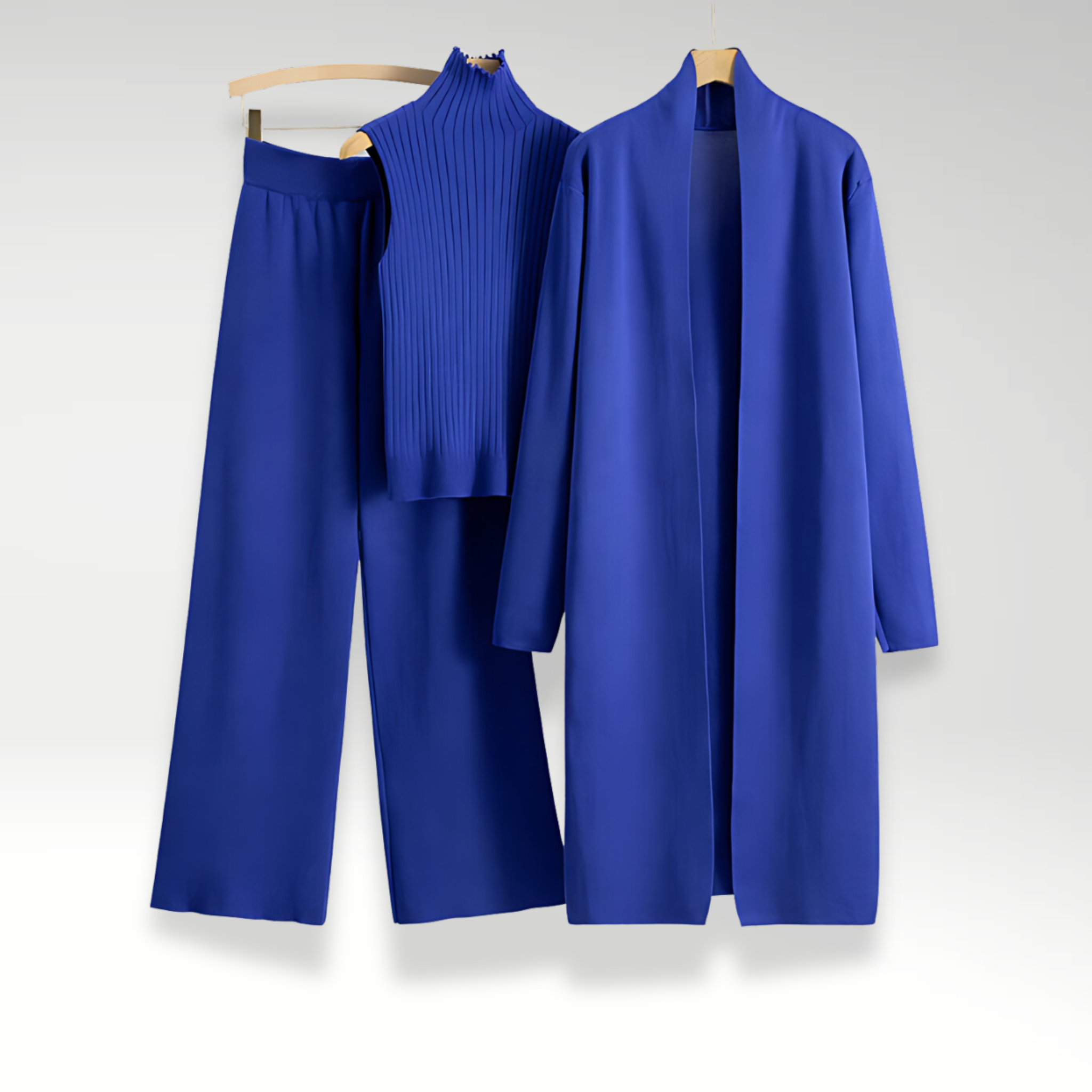 Cleevanzo™ | Ensemble trois pièces en maille Luxe