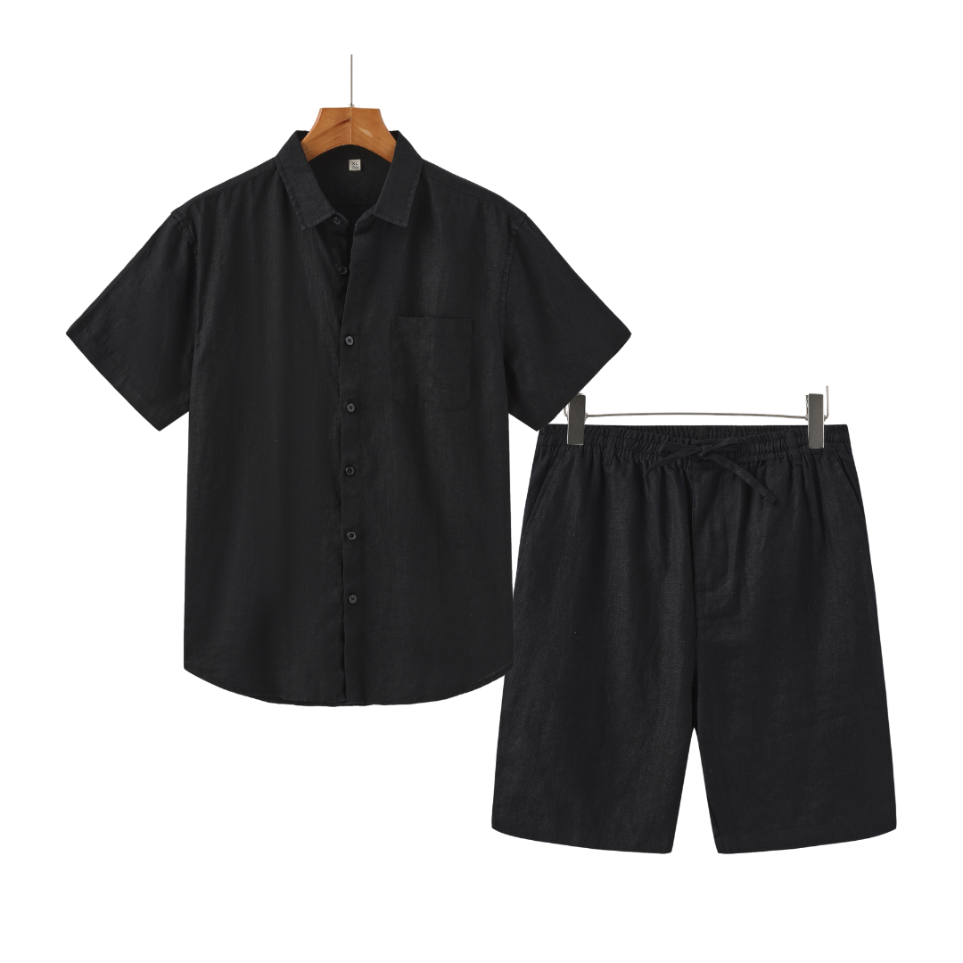 Cleeff™ | Linnen Combo Korte Broek