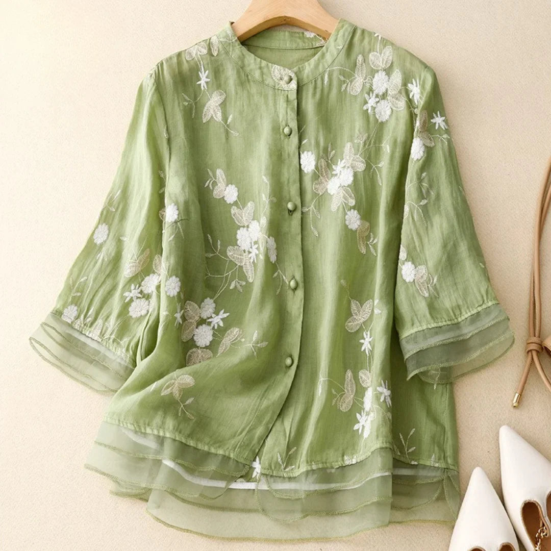 Cleevanzo™ | Blouse brodée