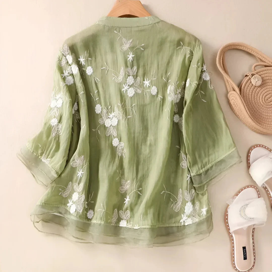 Cleevanzo™ | Blouse brodée