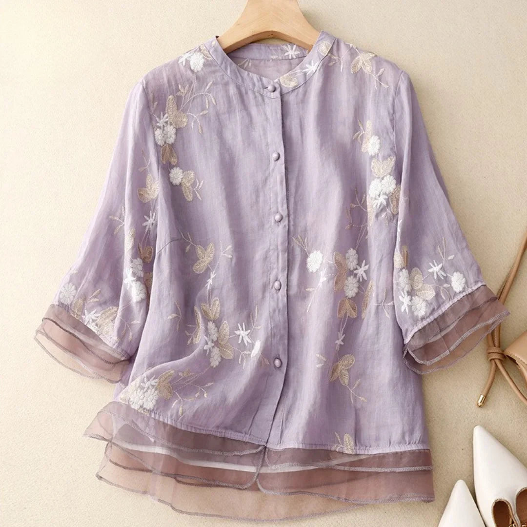 Cleevanzo™ | Blouse brodée