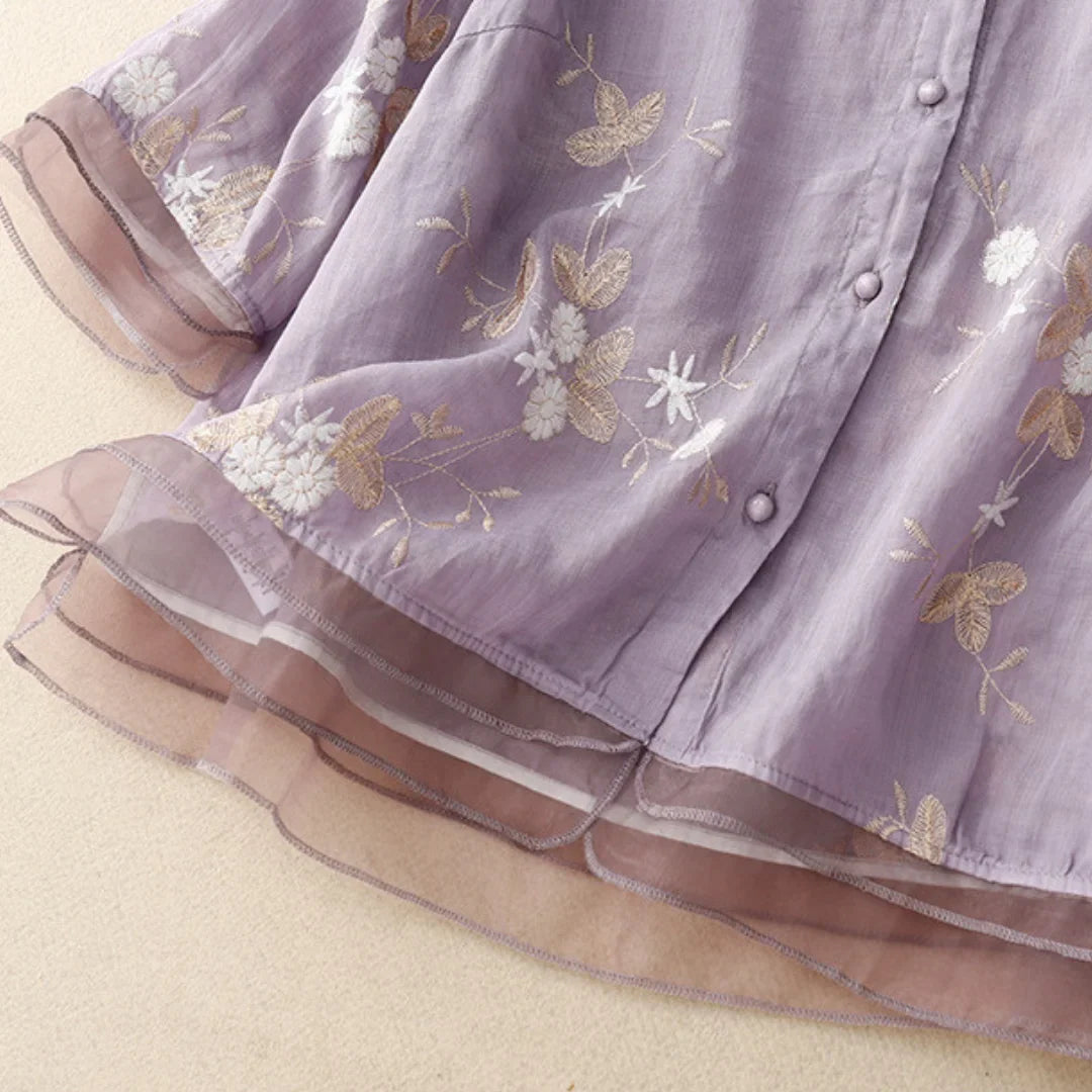 Cleevanzo™ | Blouse brodée