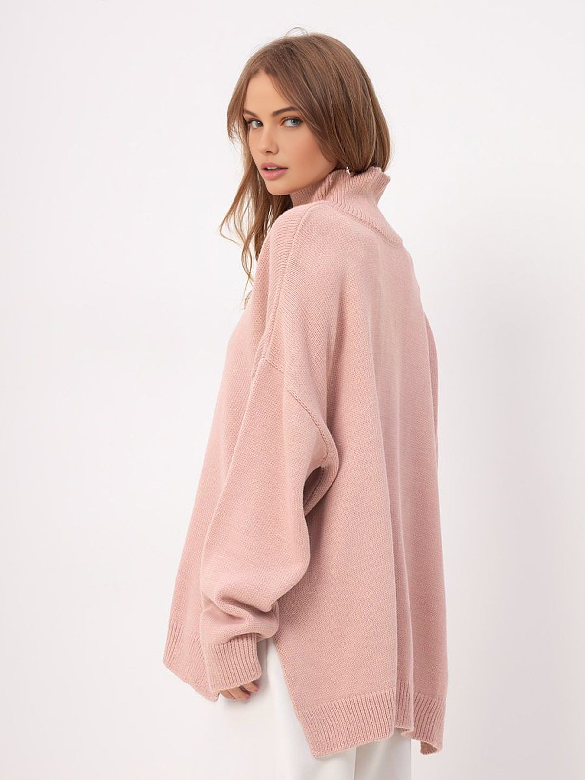 Cleevanzo™ | Pull avec fente surdimensionnée