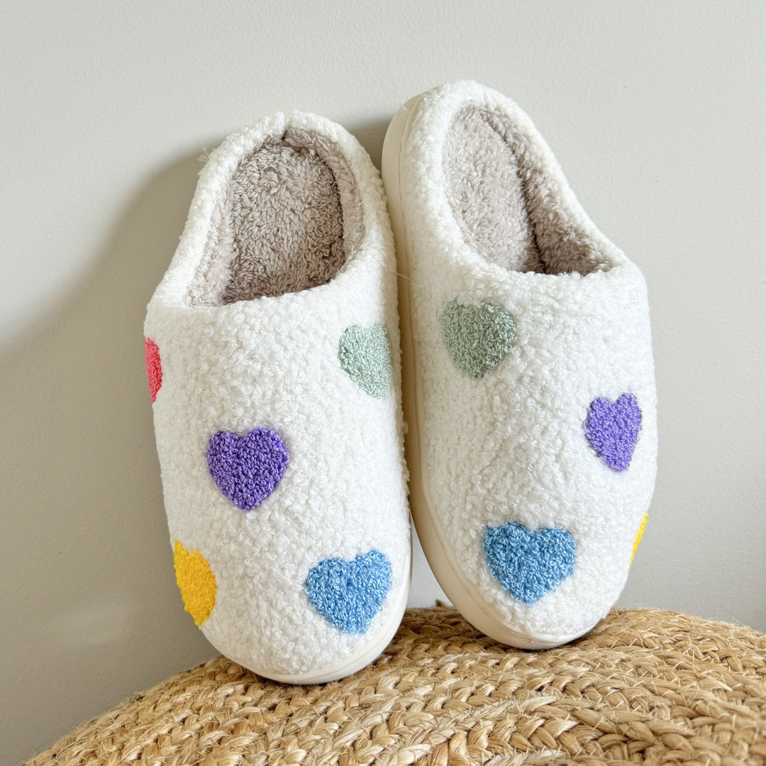 Cleevanzo™ | Colourful Heart Slippers